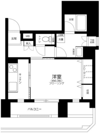 ソシエ東長崎の物件間取画像